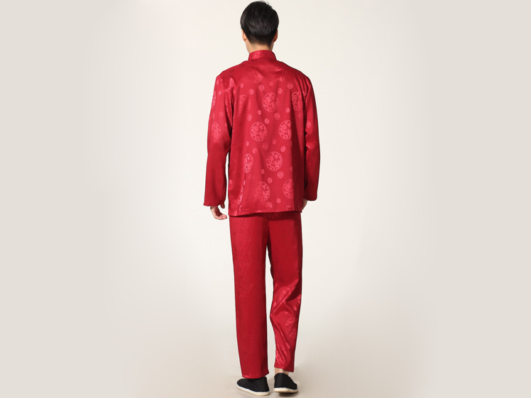 Tai Chi Clothing Long-sleeve Casual Style Linen Suit